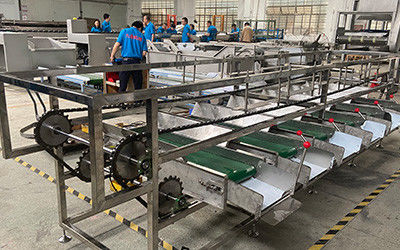 Guangzhou Jiuying Food Machinery Co.,Ltd linha de produção do fabricante