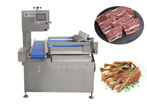 Máquina de corte vendo congelada do osso da vaca da carne com controle de sistema automático