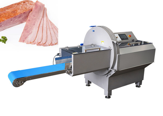 Ham Bacon Portion Cutting Machine industrial 280pcs/Min For Meat Processing Plant