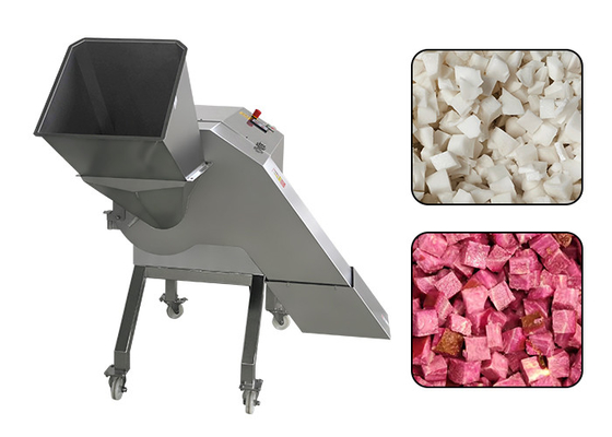 máquina de corte em cubos 3000KG/H das frutas e legumes 3D comerciais