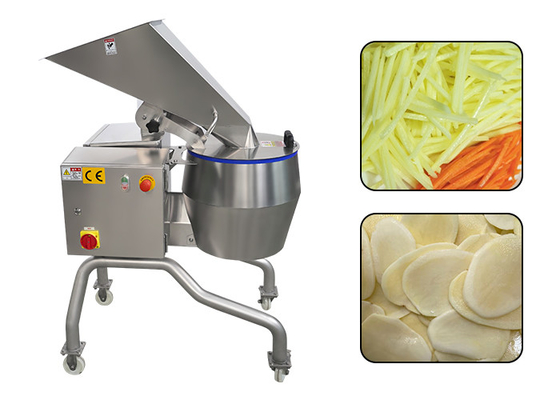Cortador e retalhadora centrífugos da batata do equipamento de processamento do vegetal 1000KG/H do SUS 304