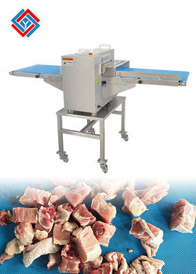 Máquina de corte de carne de frango comercial de 50 cm com saída de cinto