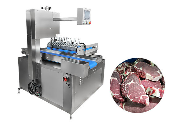 Máquina de corte de serras de carne congelada com grande entrada de alimentação