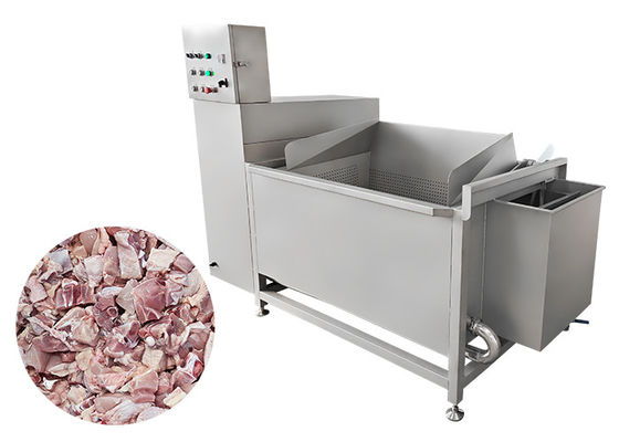 Máquina de lavar frutos do mar e carnes com tanque de lavagem de 320 litros