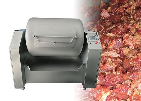600L Automático Tumbler de vácuo de carne para processamento de carne industrial com interface de usuário inteligente