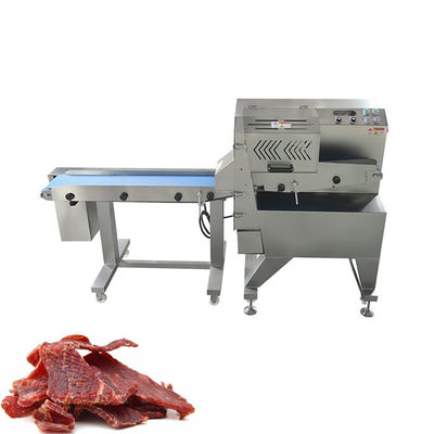 Máquinas de corte de carne de bovino industrial com saída por correia transportadora