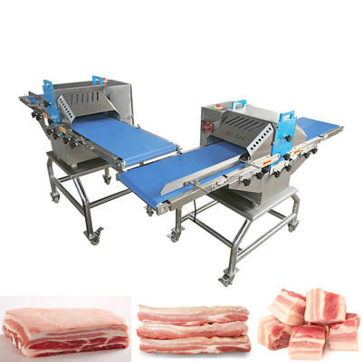 Máquina de corte de cubos de barriga de porco para processadores de carne