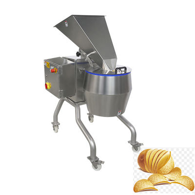 Cortador e triturador de batatas fritas de alta precisão com cabeças de corte intercambiáveis