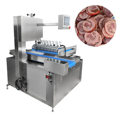 Máquina Industrial de Serra de Carnes com Dupla Lâmina Para Cortar Carnes Frescas e Congeladas Desossadas e Desossadas
