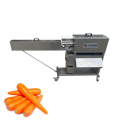 Máquina Comercial de Descascar Cenoura para Processamento de Vegetais 40-60 unidades/min