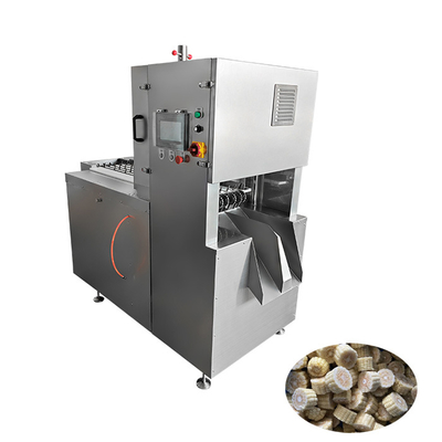 Nova Máquina de Corte de Milho Congelado com Serra de Fita Automática de 6 Lâminas e Sistema de Seis Cortes
