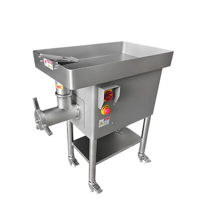 Máquina Industrial de Moagem de Carne com Capacidade de 600KG/H, Construção em Aço Inoxidável SUS 304 e Potência de 2.2KW