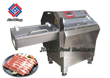 Presunto congelado do bacon da máquina de processamento da carne que corta o cortador de queijo do cortador