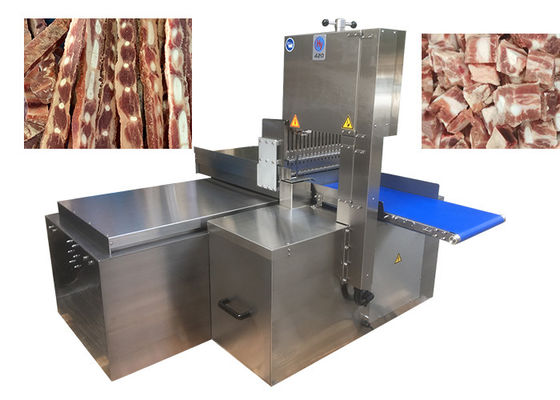 Máquina de corte dobro automática da carne da máquina de corte da lâmina para a costeleta congelada de /Ribs/Pork da carne