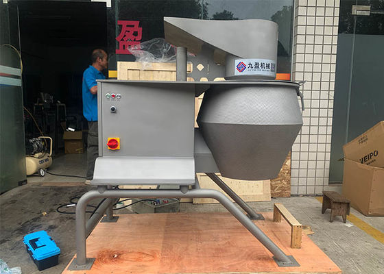 Cortador centrífugo da batata do equipamento de processamento do vegetal 1.5KW