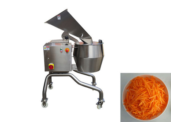 Cebola da máquina Shredding da cenoura da batata do vegetal de raiz 3T/H que corta a máquina do ralador do queijo