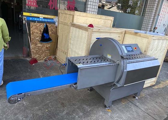cortador comercial da carne 200pcs/mins para o bacon congelado do cordeiro da carne de porco da carne