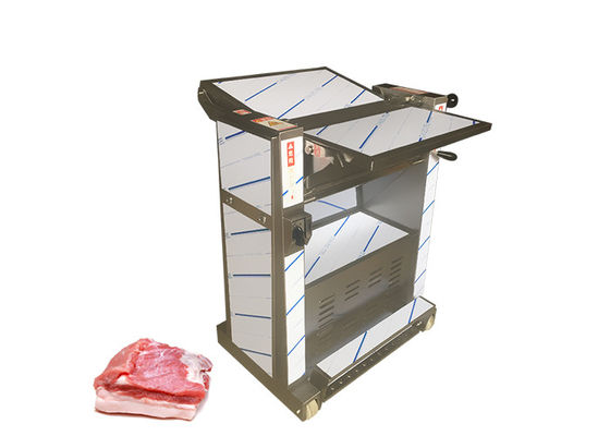 Pele ajustável Peeler da carne de porco do porco da máquina de processamento da carne da lâmina 0.75KW