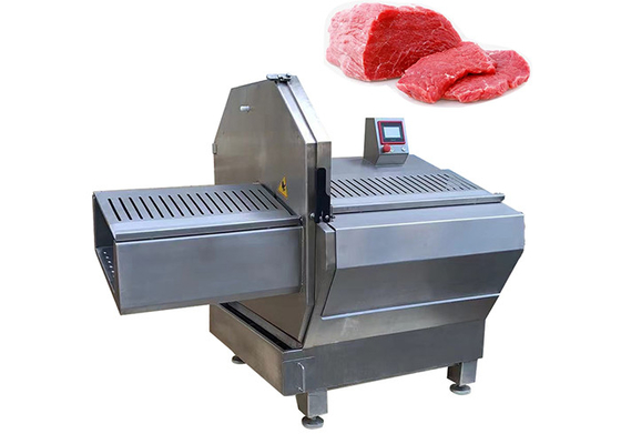 Cortador automático completo 1mm da carne da galinha da carne da carne de porco ajustável
