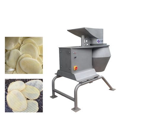 Multi - batata Chips Crinkle Cutter Wavy Slicer da hora da máquina de corte 3T/da cenoura da função