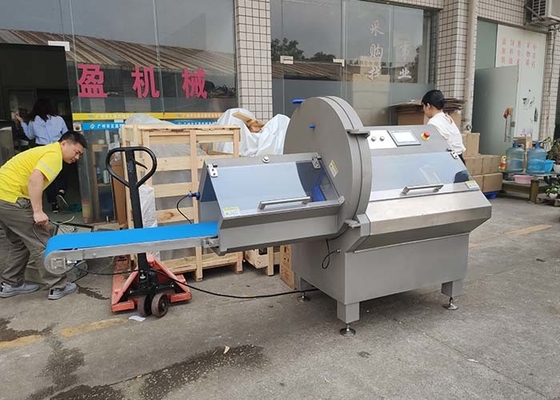 200pcs/máquina horizontal mínima do cortador da parcela para o presunto do bacon da carne