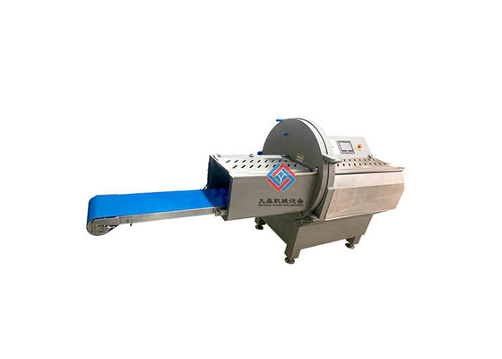 bacon congelado 800kg/h Ham Slicer da máquina de processamento da carne 4.4kw