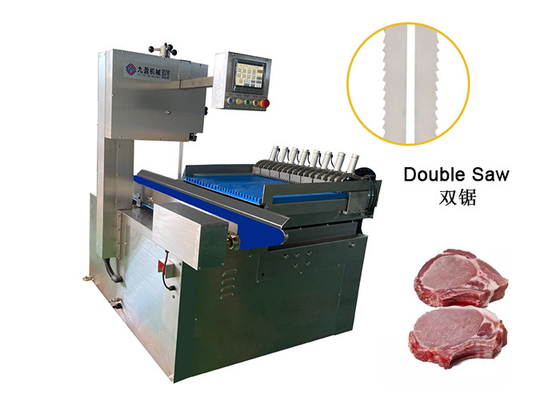 cortador automático a rendimento elevado dos ossos da máquina de corte da serra do dobro da carne de 440V 7.2HP
