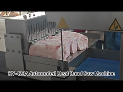 Máquina automática para cortar pedaços congelados de carne de porco em 8mm