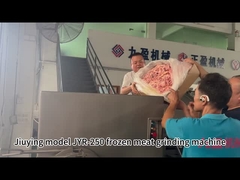 Máquina de Moagem de Carne Congelada para Serviço Pesado JYR-250 para Indústria de Processamento de Carne